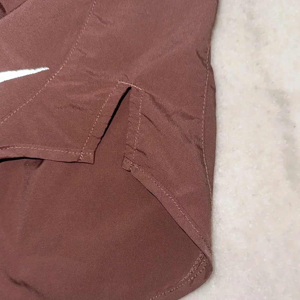 Nike Running Tan‎ Athletic Shorts with Elastic Waistband